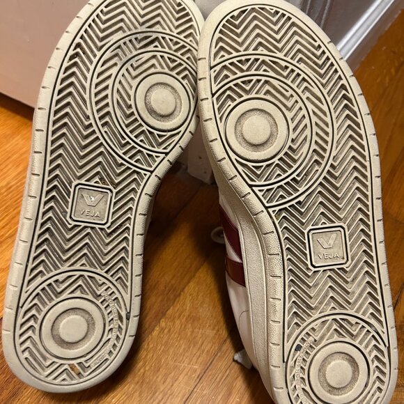 Veja T2 White Leather Sneakers size 11 us - Picture 7 of 7